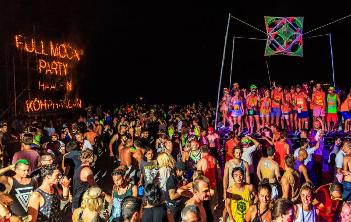 Enjoy full moon party experience at Ko Pha Ngan