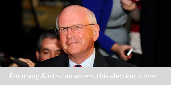 Fairfax chairman Roger Corbett at a Liberal Party fundraiser. AAP/Alan Porritt