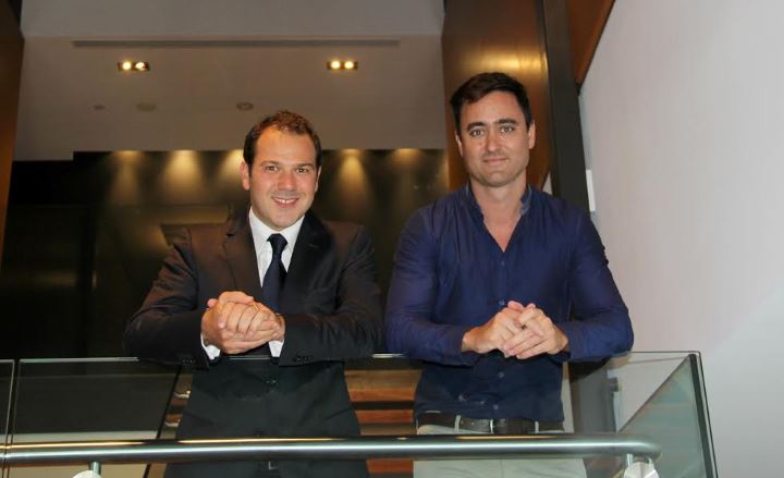 LiveHire co-founders Antonluigi Gigi Gozzi and Michael Haywood