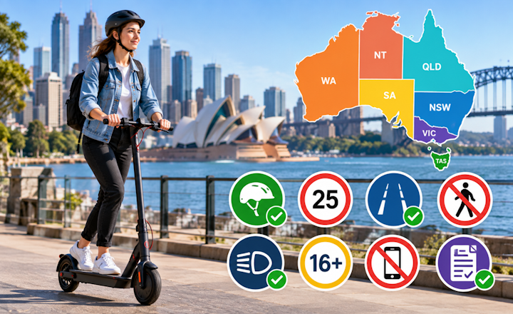 E-Scooter Laws by Australian State: A 2026 Compliance Guide for Commuters