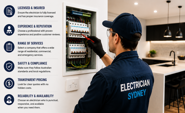 Electrician Sydney: What to Consider When Choosing Electrical Services