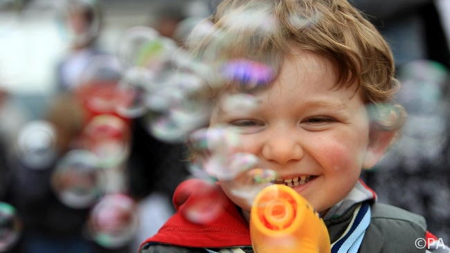 Do you believe in bubbles? David Jones/PA